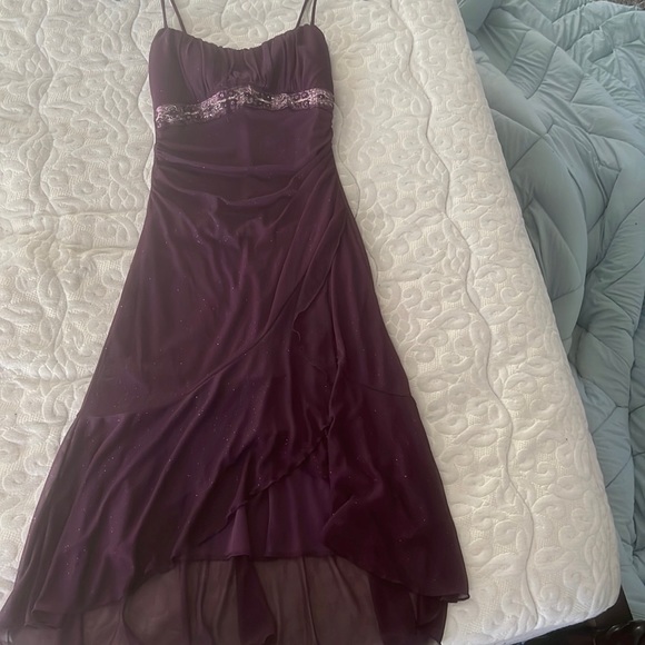 vintage 2000s purple dress - Picture 1 of 3
